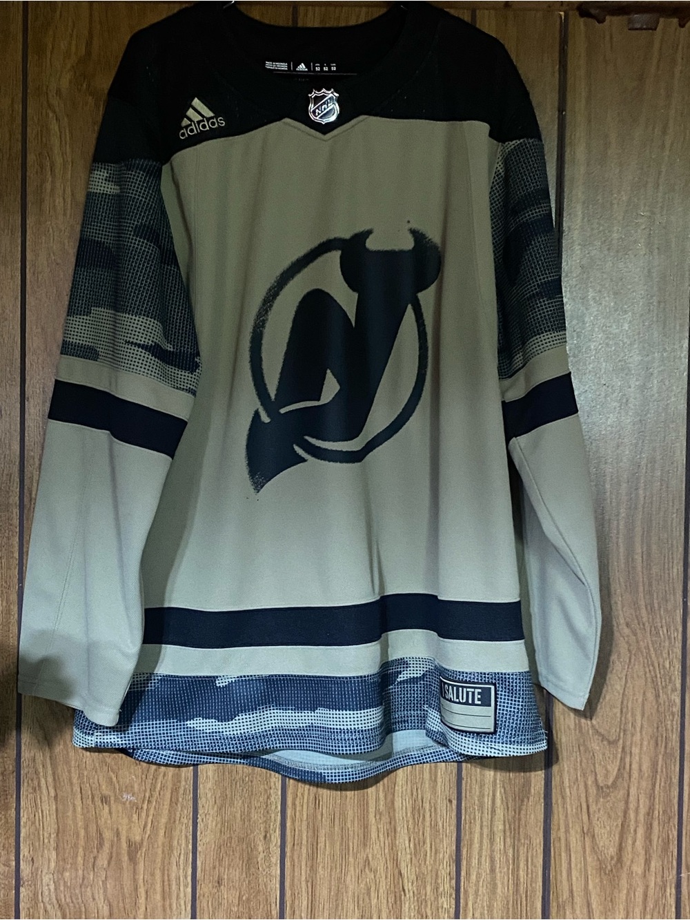 Adidas New Jersey Devils Military Appreciation Jersey